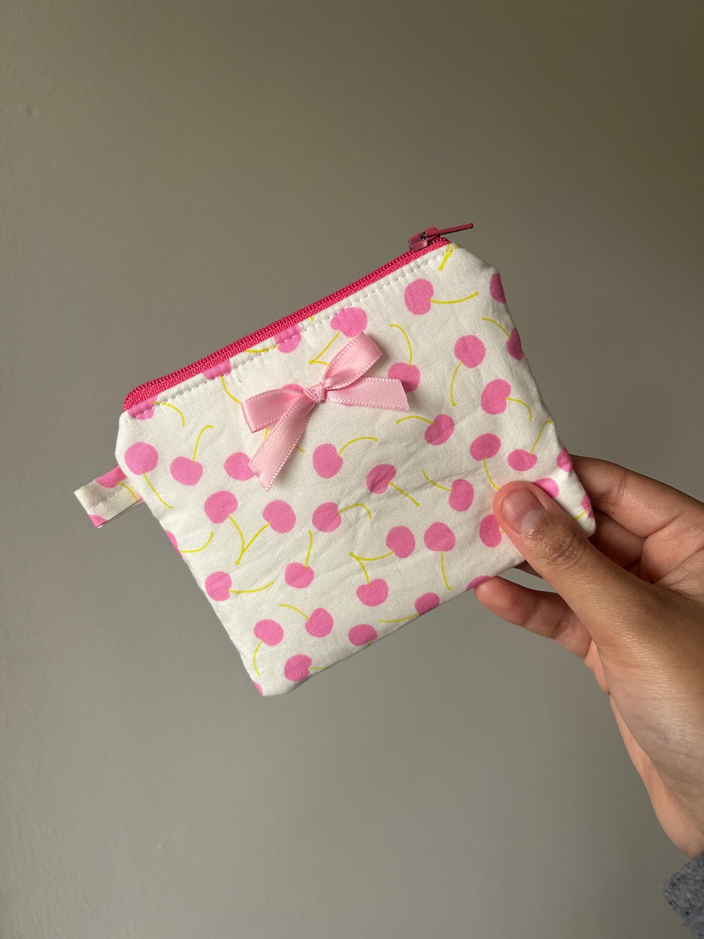 Cherries Keychain Wallet