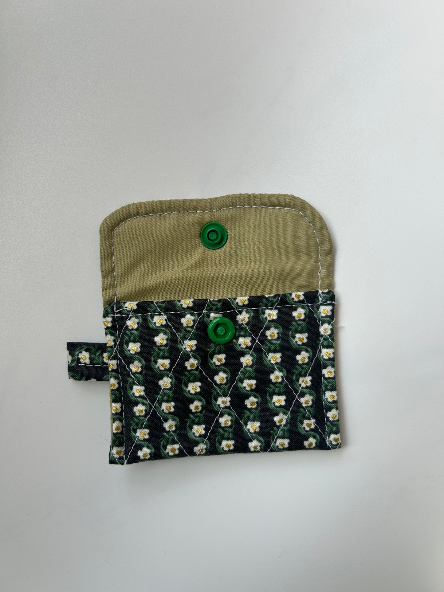 Green & Gold Airpods Case