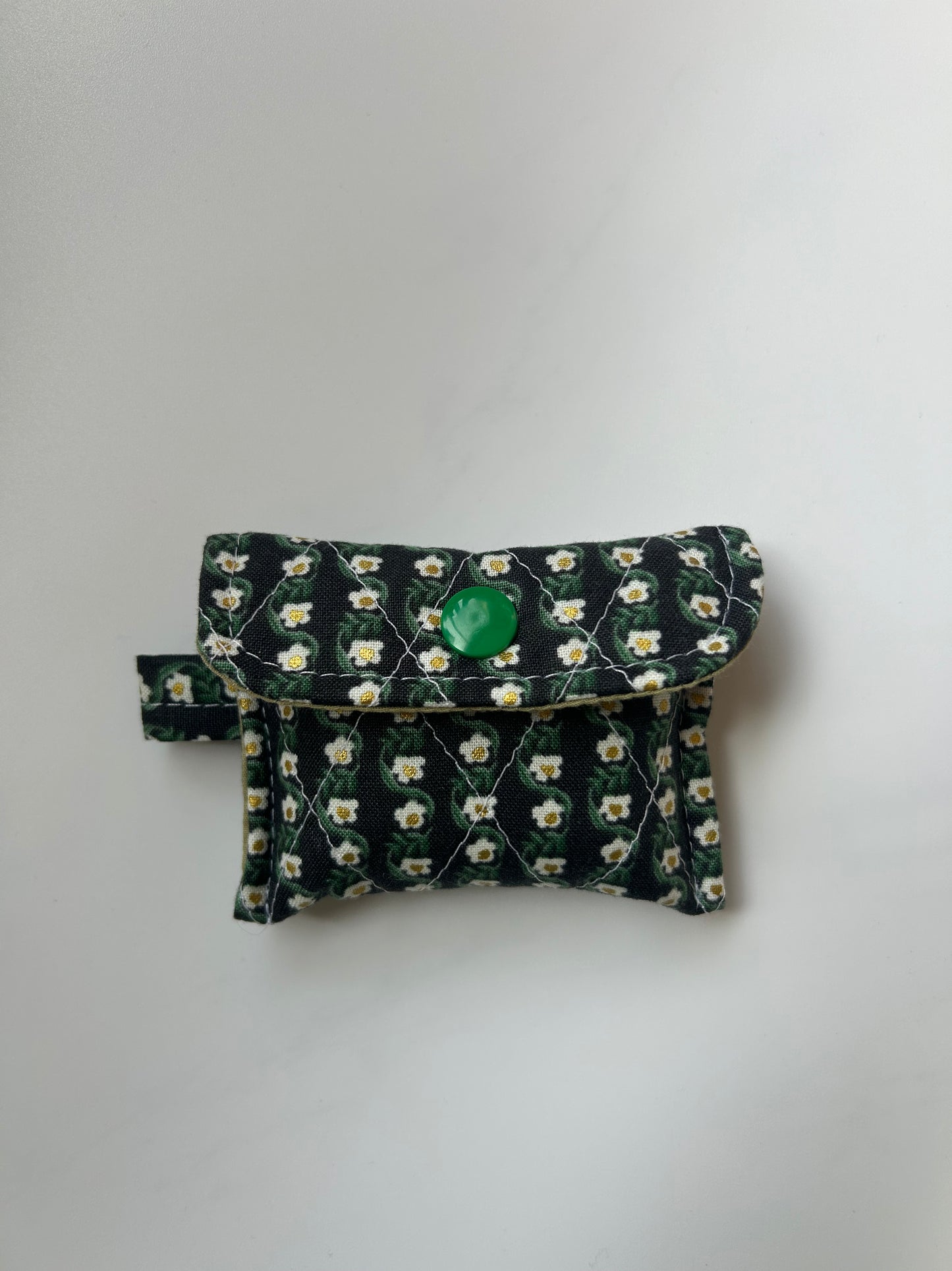 Green & Gold Airpods Case