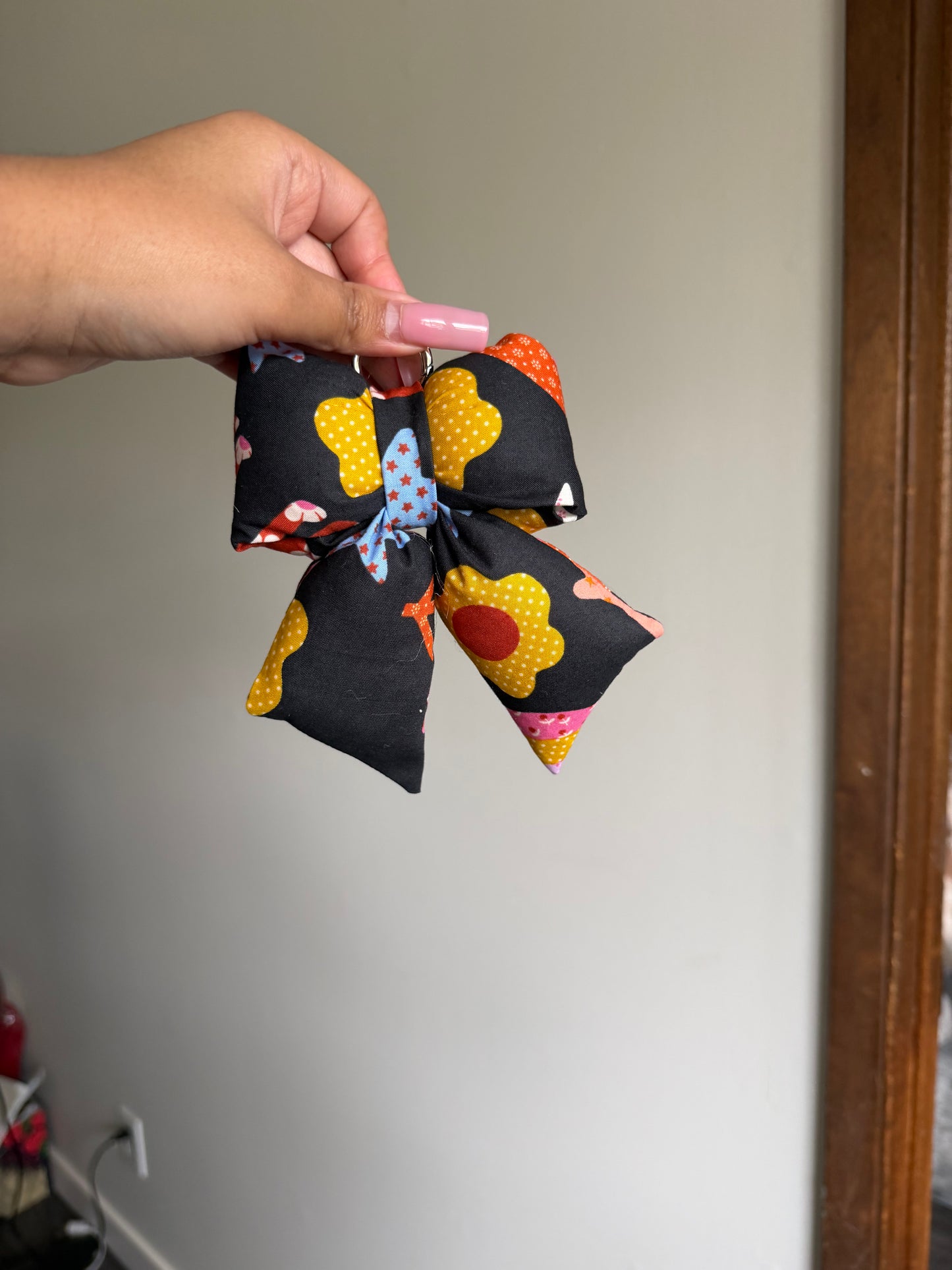 Puffy Bow Bag Charm - 6