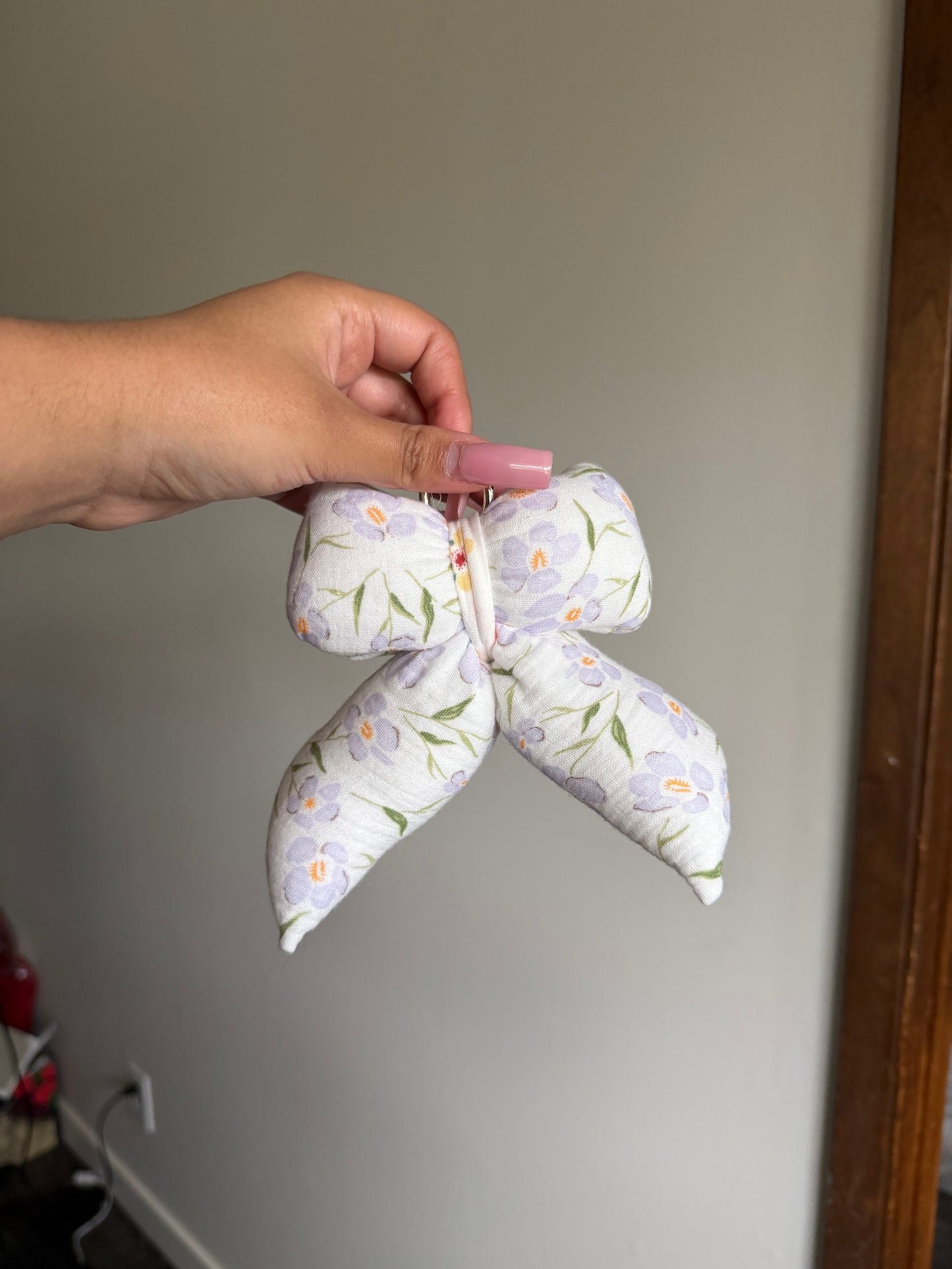 Puffy Bow Bag Charm - 7