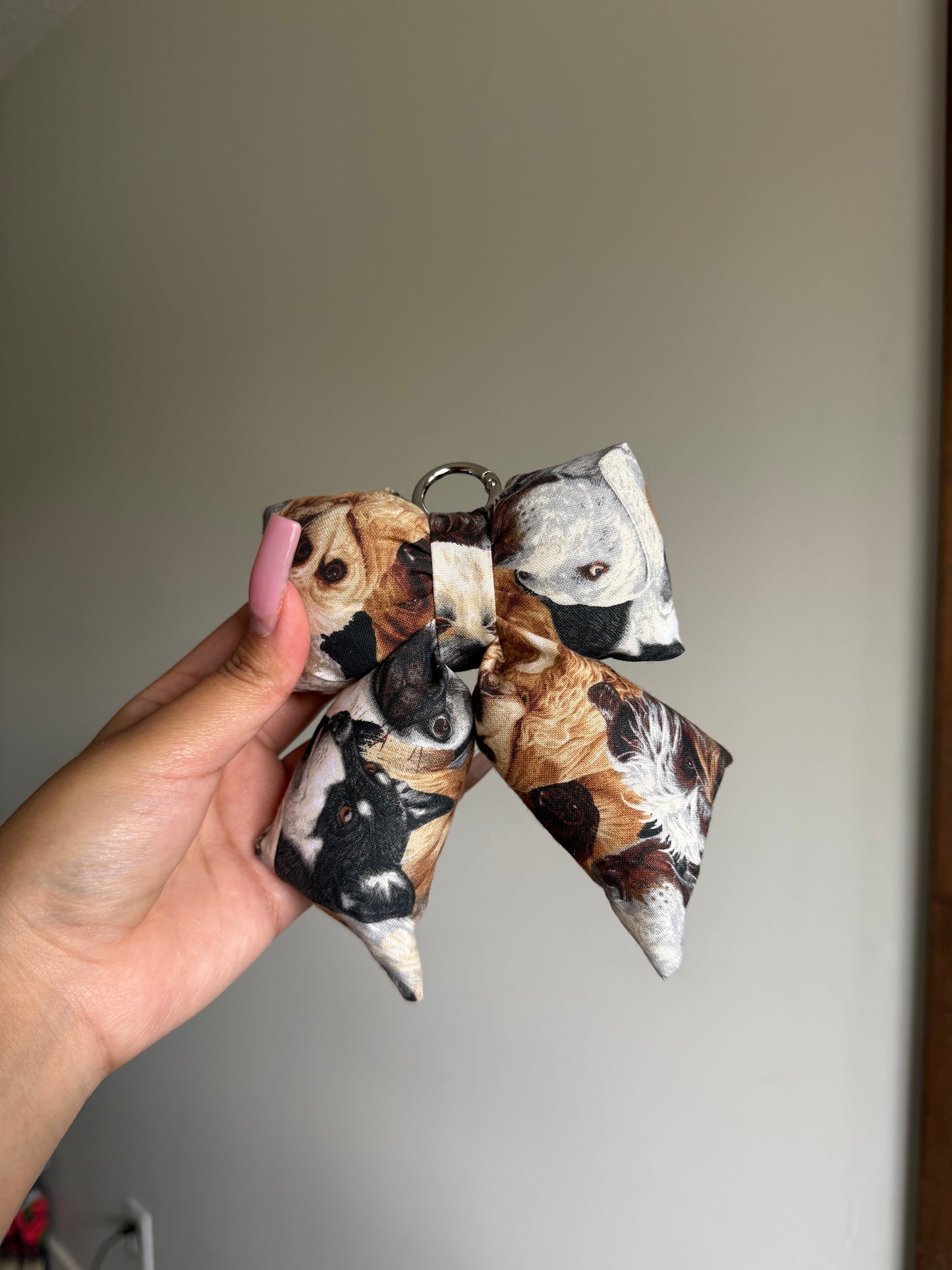 Puffy Bow Bag Charm - 5