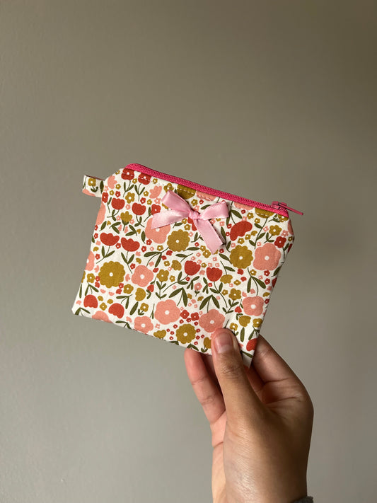 Florals Keychain Wallet