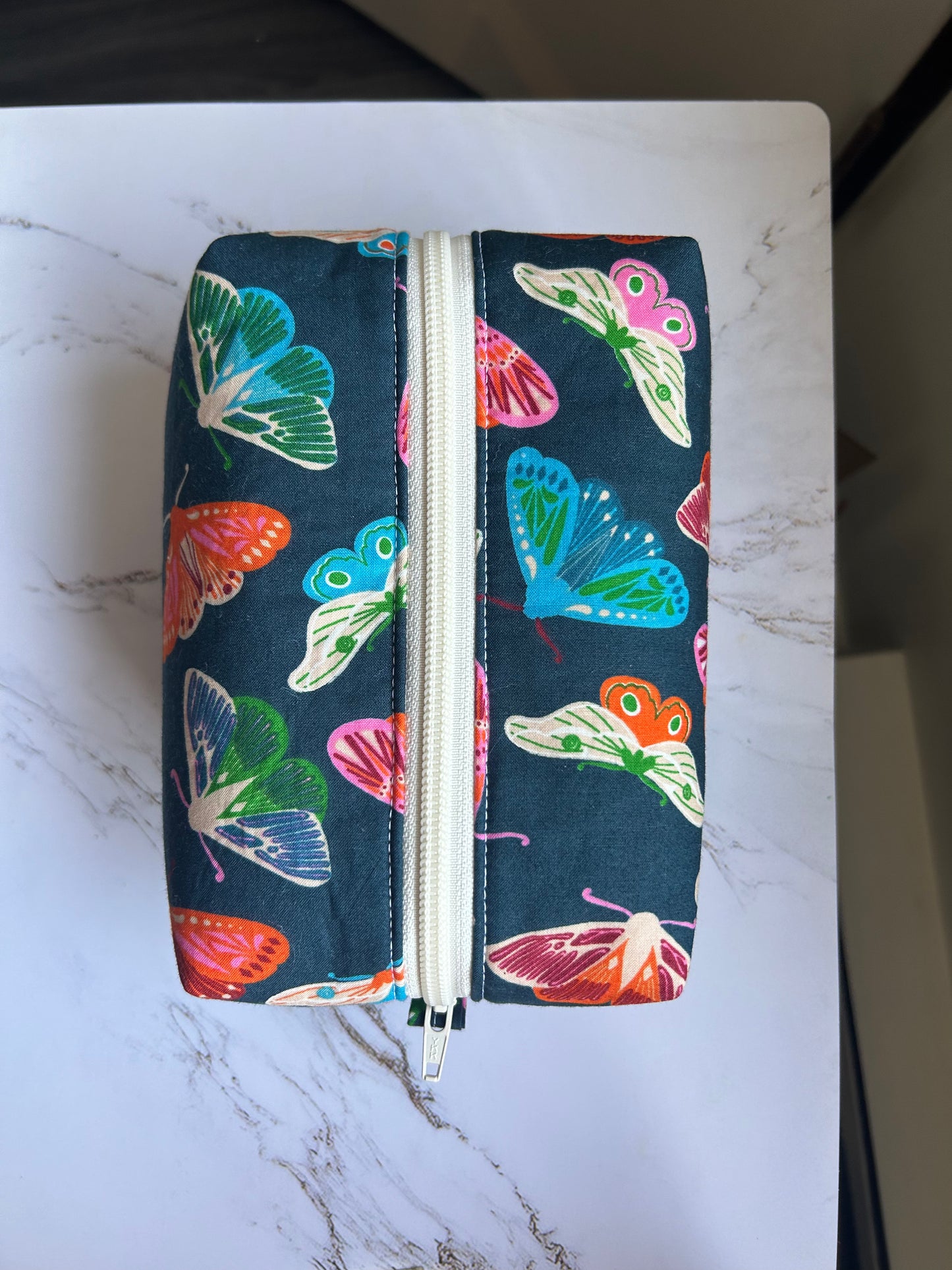 Moths Boxy Pouch - Medium