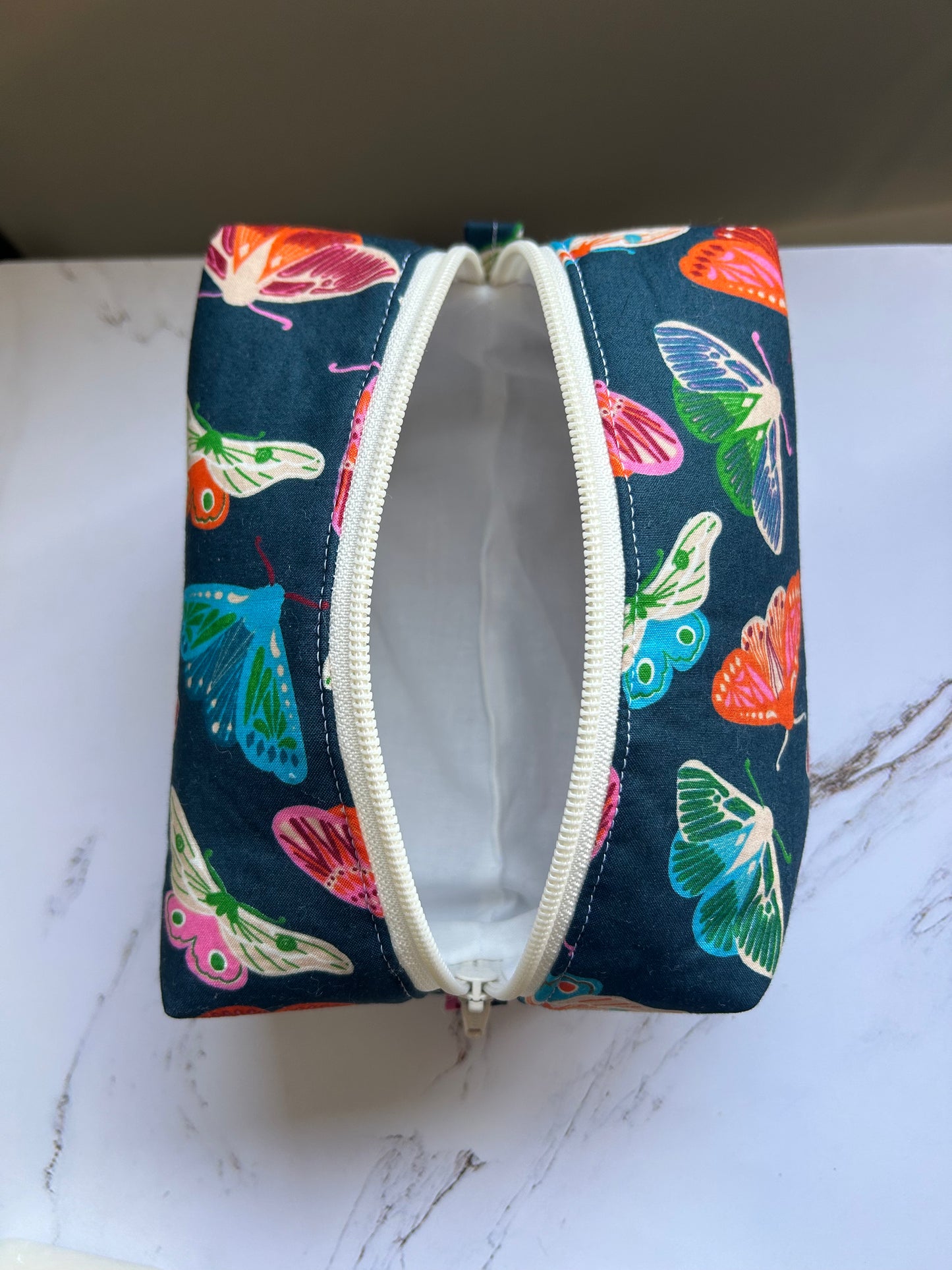 Moths Boxy Pouch - Medium
