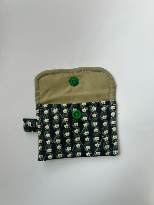 Green & Gold Airpods Case