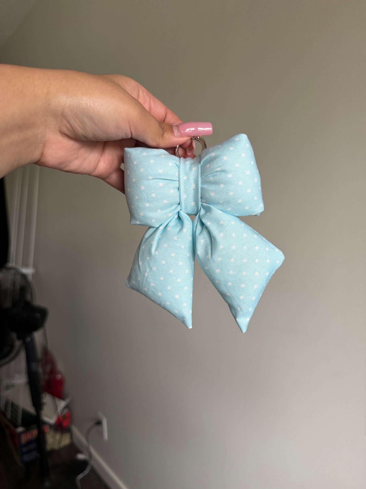 Puffy Bow Bag Charm - 2