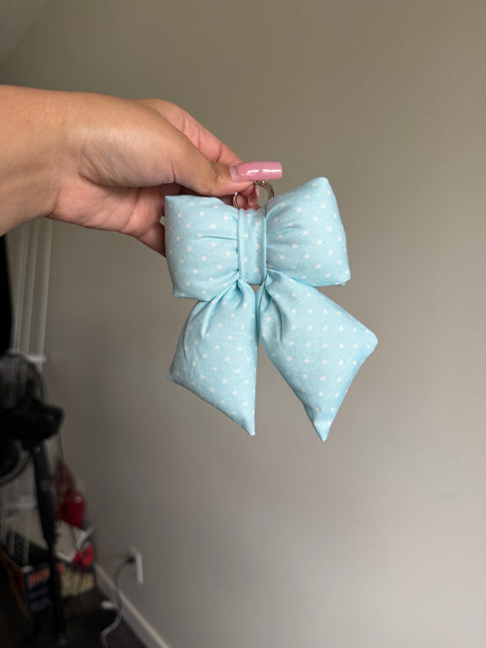 Puffy Bow Bag Charm - 2