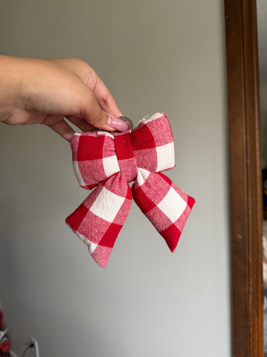 Puffy Bow Bag Charm - 1