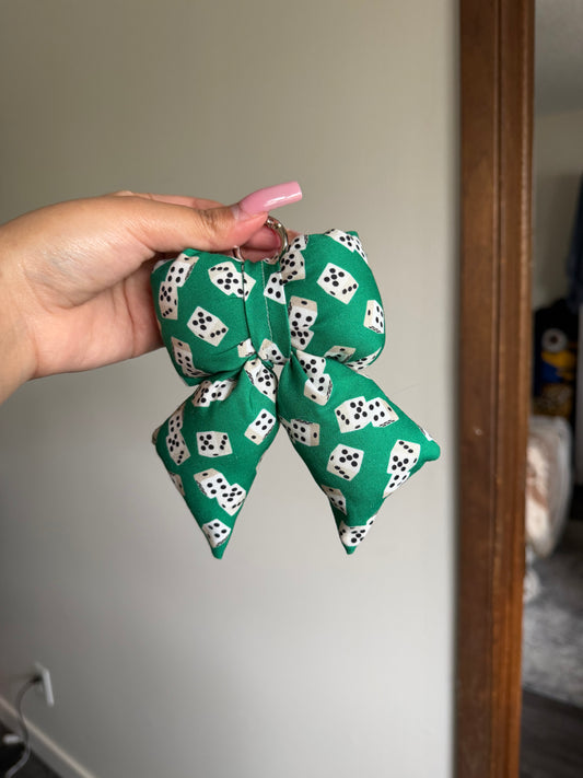 Puffy Bow Bag Charm - 3